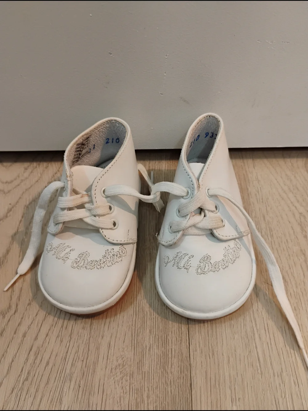 Vintage High-top Infant Shoes